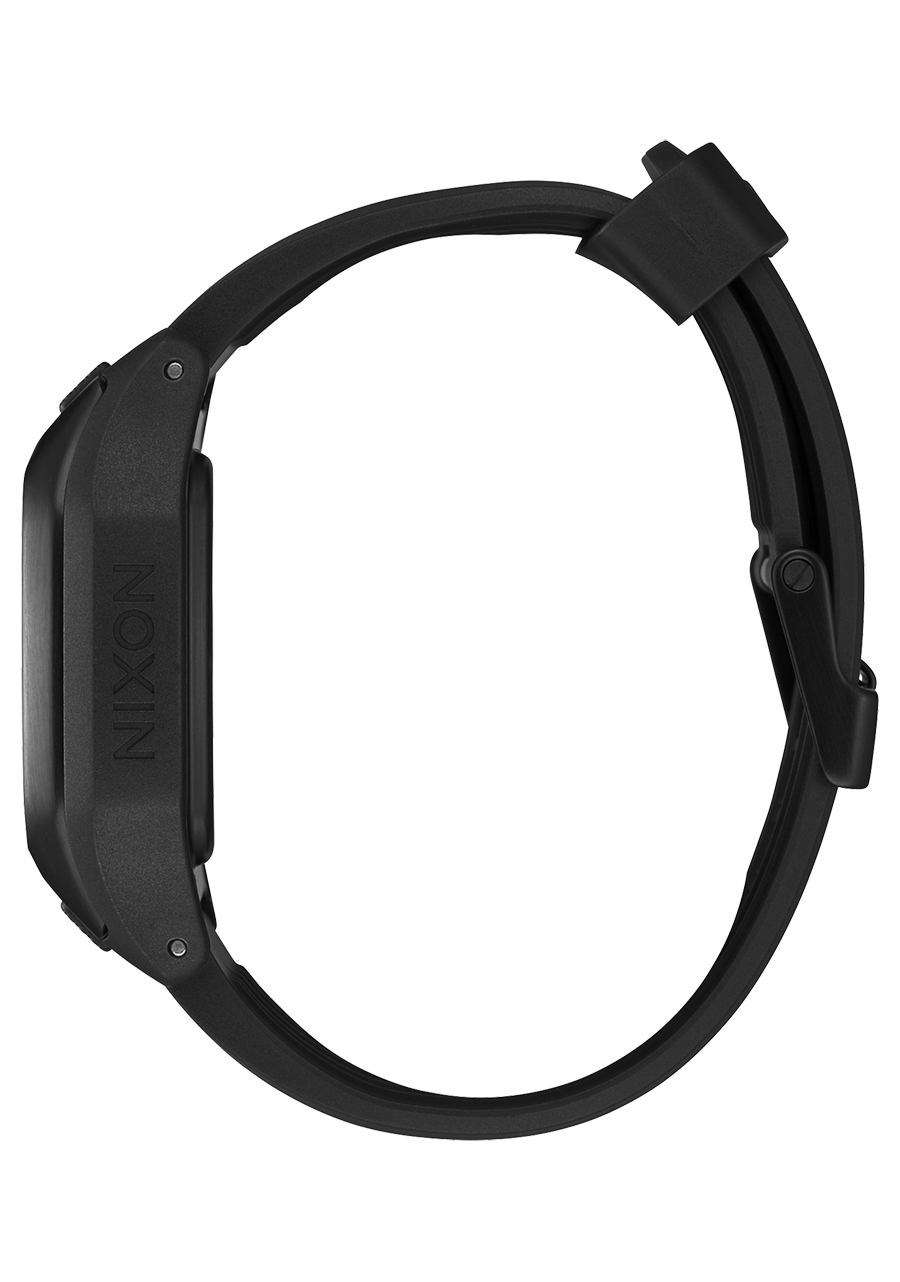 NIXON High Tide Black Dial and Black Rubber Men's Watch - view 2