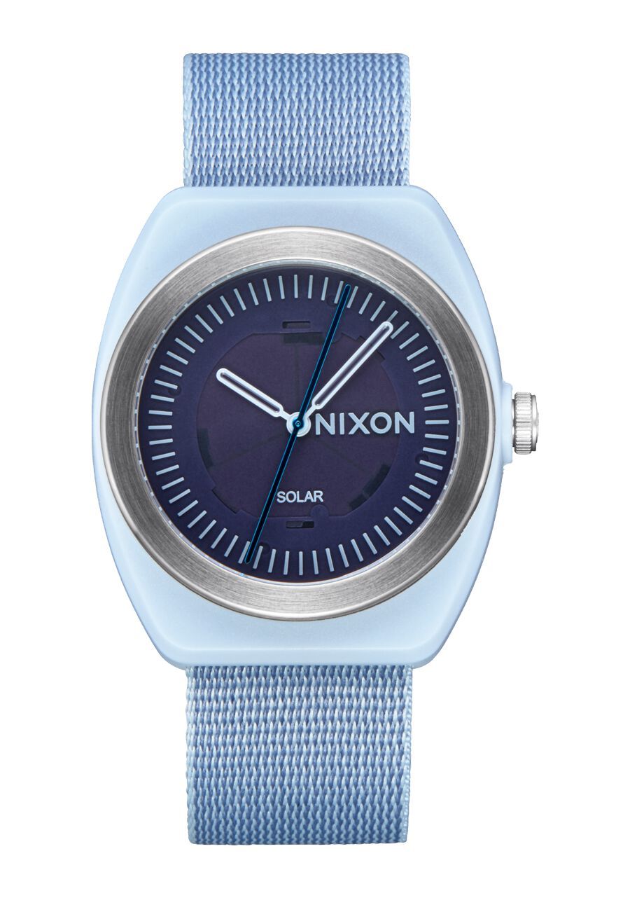 NIXON Light Wave Grey Blue Unisex Watch | A1322145-00