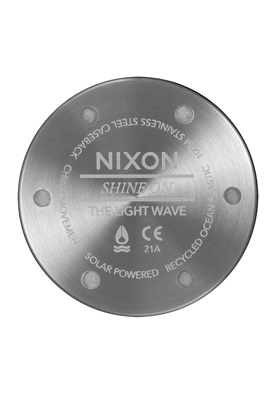 NIXON Light Wave Grey Blue Unisex Watch | A1322145-00