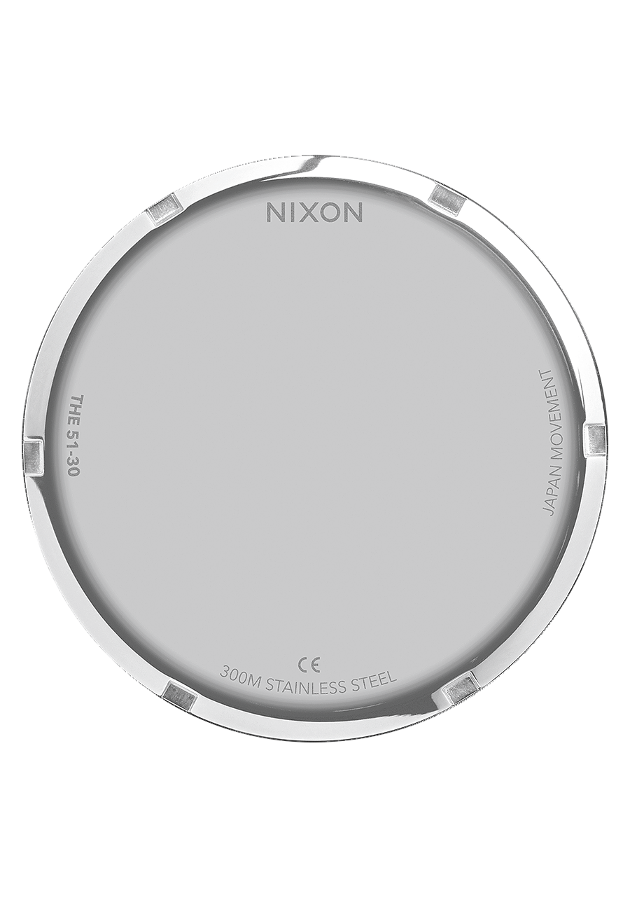 NIXON 51-30 Chrono Silver / Gold Men's Watch | A13891921-00