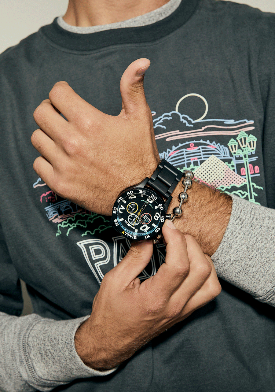 NIXON 51-30 Chrono Fisheye Men's Watch