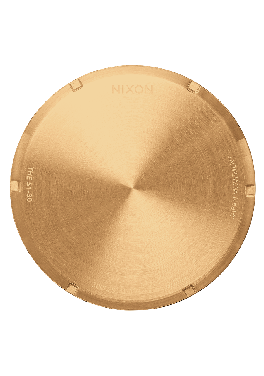 NIXON 51-30 Chrono - 4th Dimension Gold / Black Men's Watch | A13895358-00