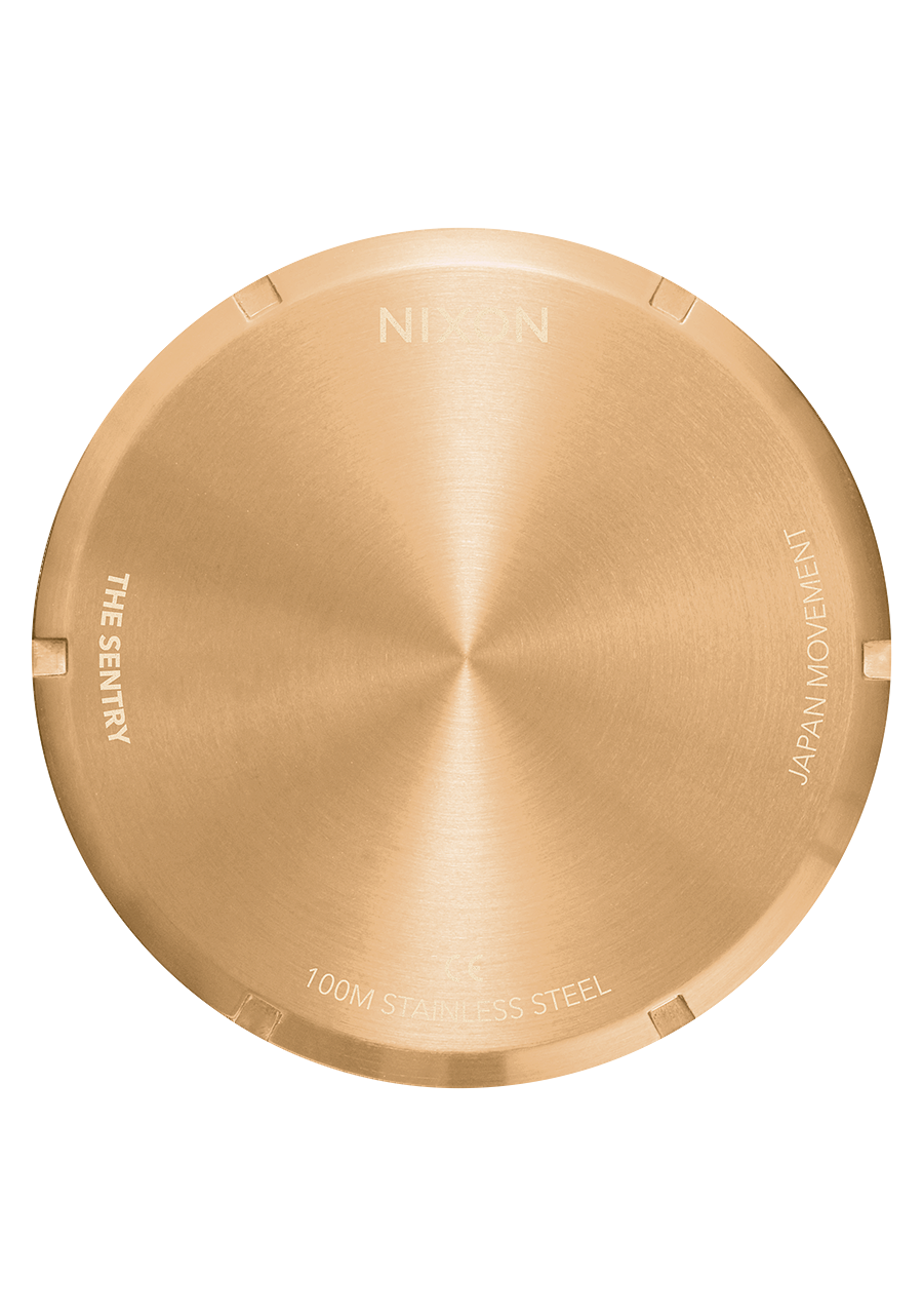 NIXON Sentry Chrono - All Gold Unisex Watch | A1390502-00