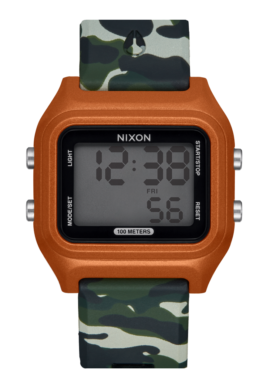 NIXON Ripper Black Dial and Black Rubber Unisex Watch