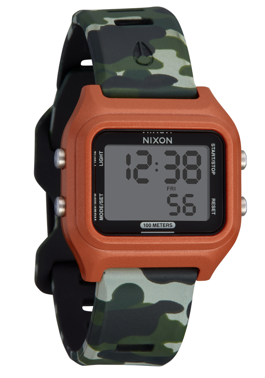 NIXON Ripper Black Dial and Black Rubber Unisex Watch - view 2