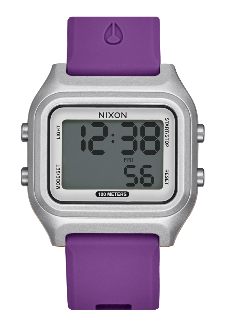 NIXON Ripper Black Dial and Black Rubber Unisex Watch