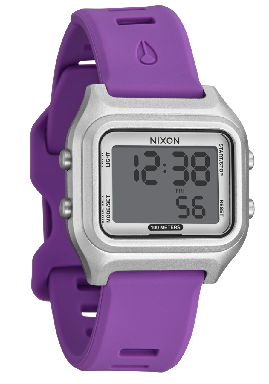 NIXON Ripper Black Dial and Black Rubber Unisex Watch - view 2