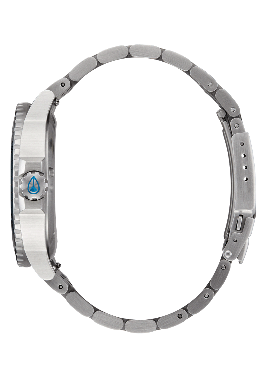 NIXON Stinger 44 - Silver Byron Blue Green Unisex Watch | A14025308-00