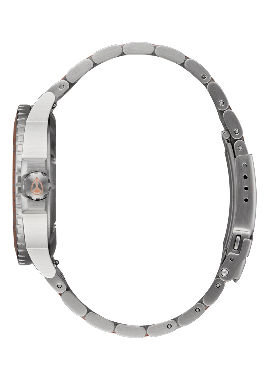 NIXON Stinger Silver Dial Stainless Steel Bracelet Men’s Watch | A14025339-00