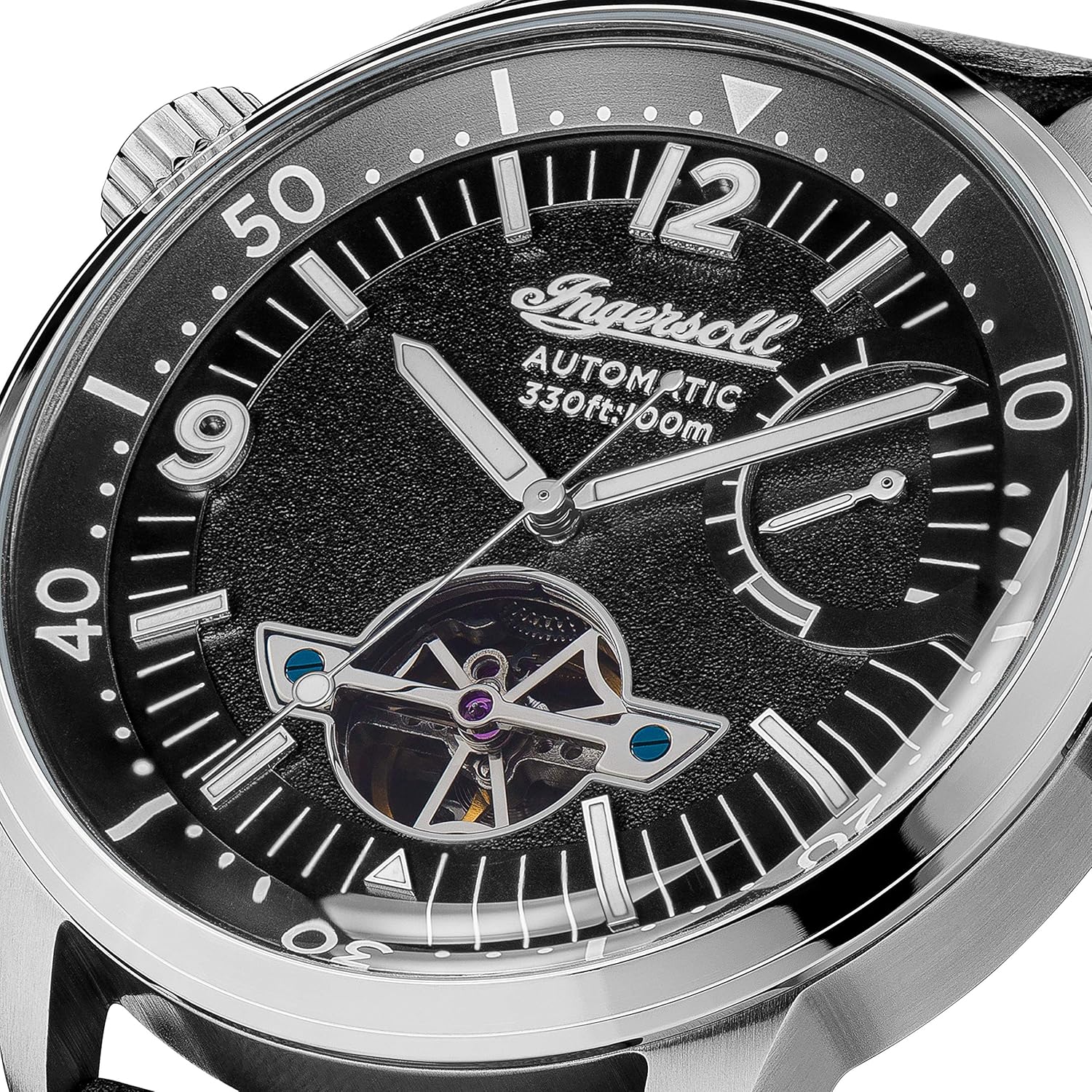 Ingersoll The New Orleans Automatic Leather Strap Men's Watch | I07801