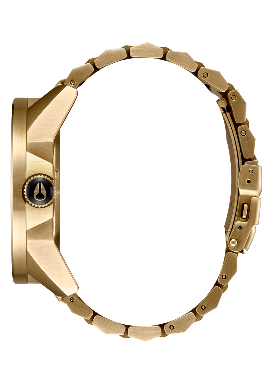 NIXON Corporal Stainless Steel Yellow Gold / Black Men's Watch | A3465163-00