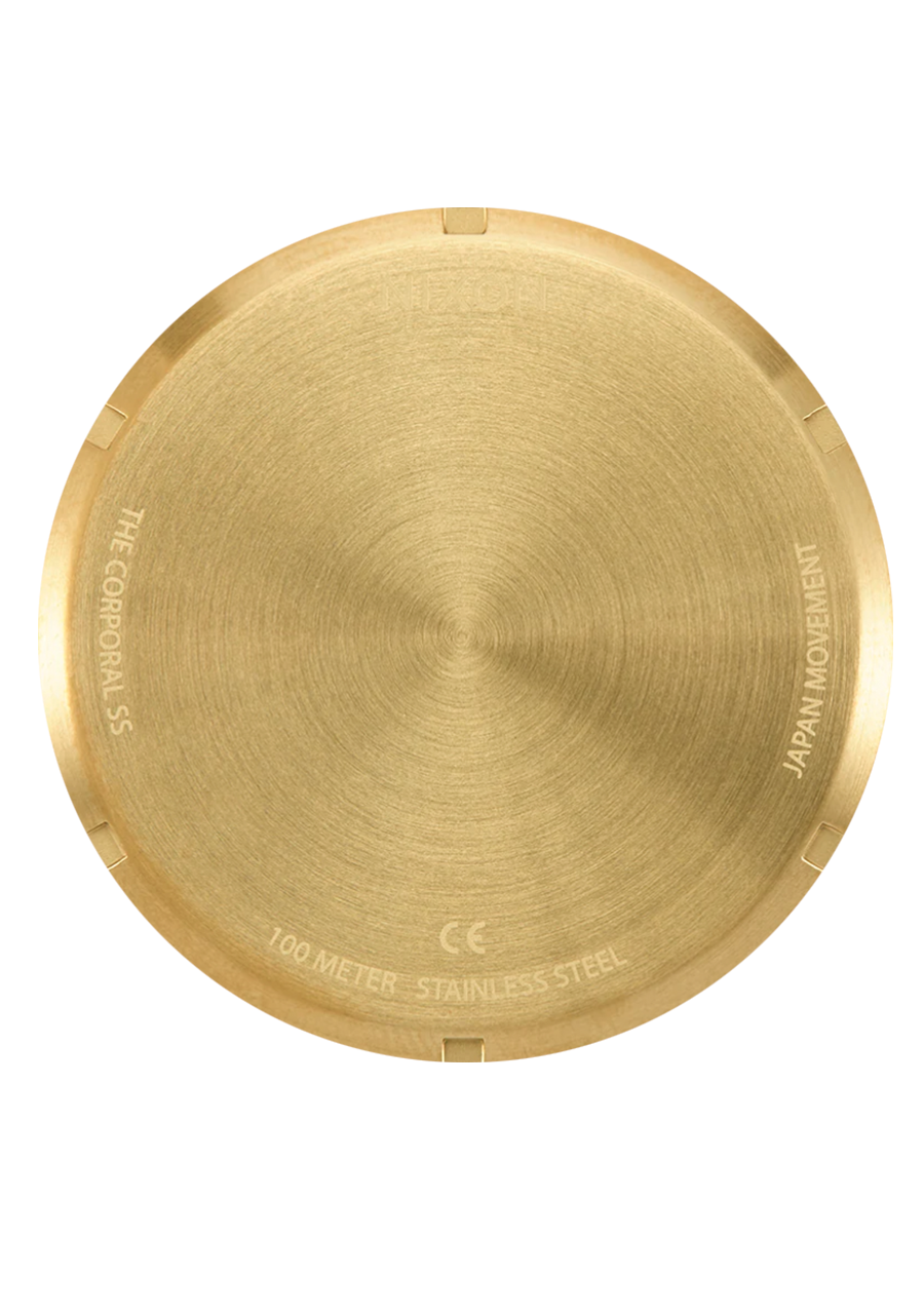 NIXON Corporal Stainless Steel - Gold / Turquoise / Gold Men's Watch | A3465345-00