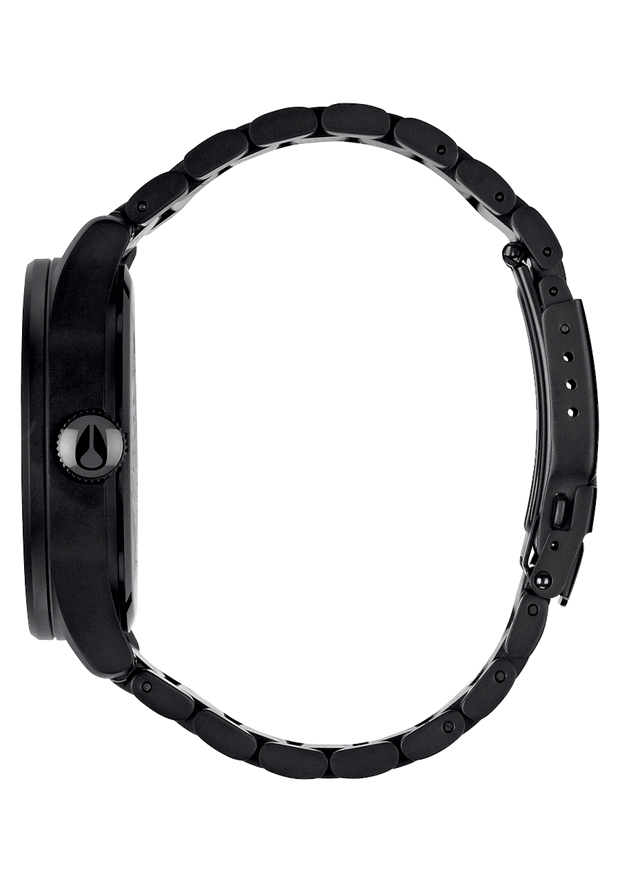 NIXON Sentry Stainless Steel All Black Dial and All Black Steel Bracelet 36mm Unisex Watch - view 2