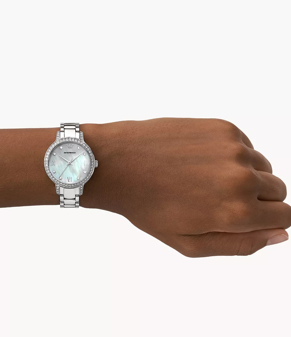 Emporio Armani Silver Dress Women's Watch | AR11484