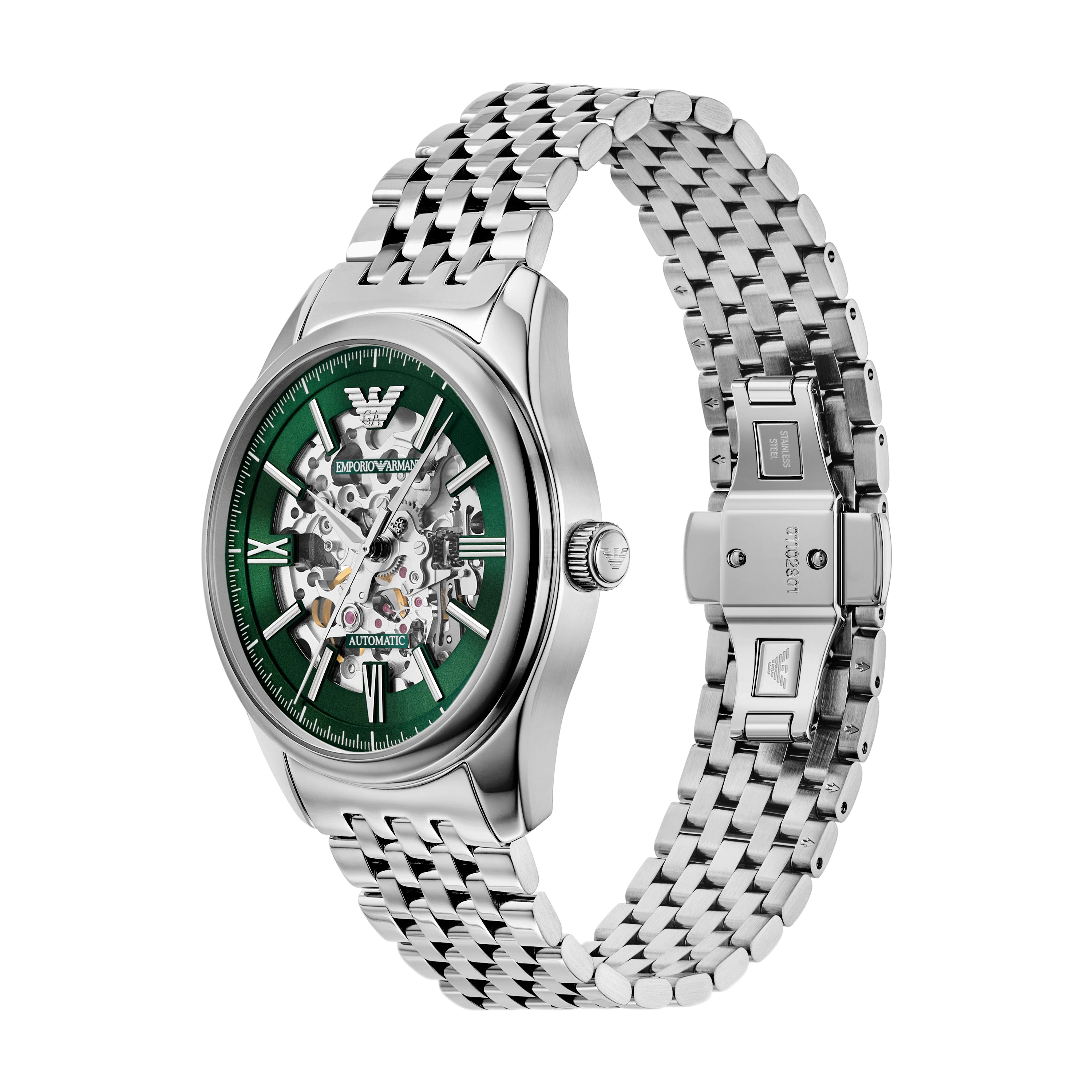 Emporio Armani Automatic Stainless Steel Men's Watch | AR60091