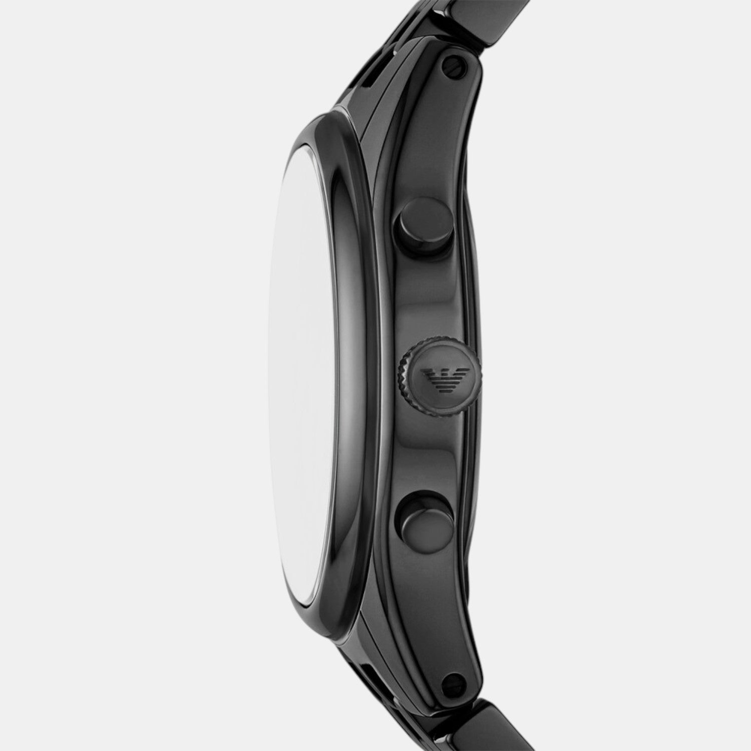 Emporio Armani Black Dial Chronograph Quartz Ceramic Men's Watch | AR70015