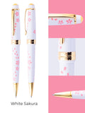 CROSS Bailey Light Cherry Blossom Glossy White Resin Ballpoint Pen | AT0742-15