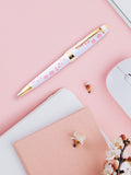 CROSS Bailey Light Cherry Blossom Glossy White Resin Ballpoint Pen | AT0742-15