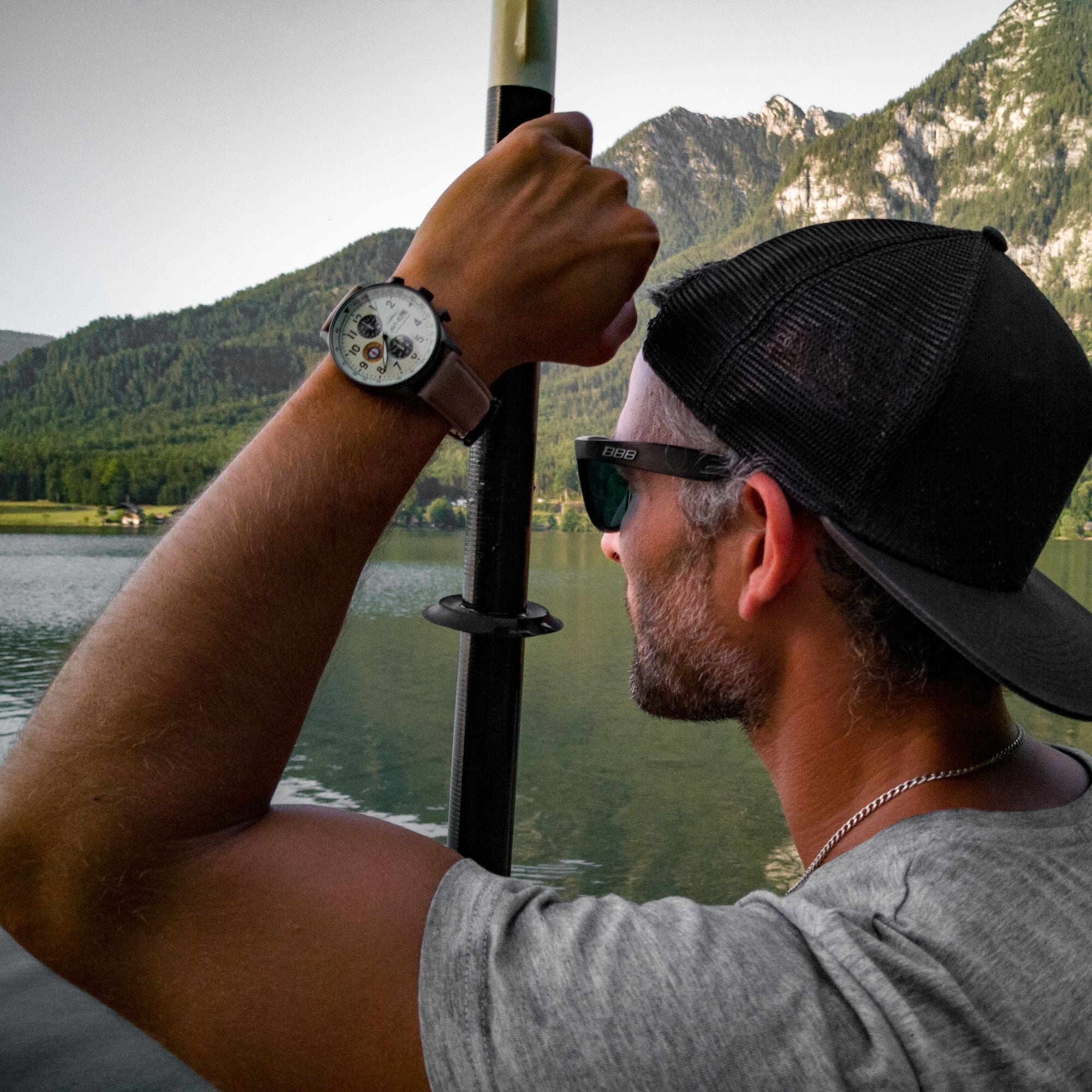 AVI-8 Hawker Hurricane Classic Chronograph Cream Beige Av 4011 0C