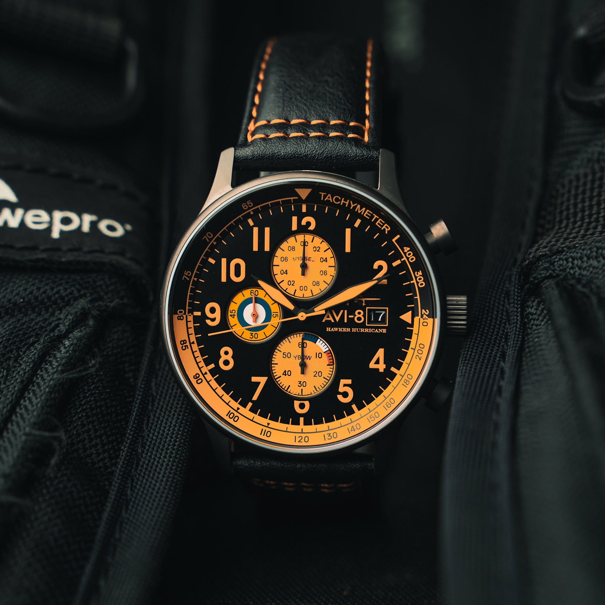AVI-8 Classic Chronograph Noire