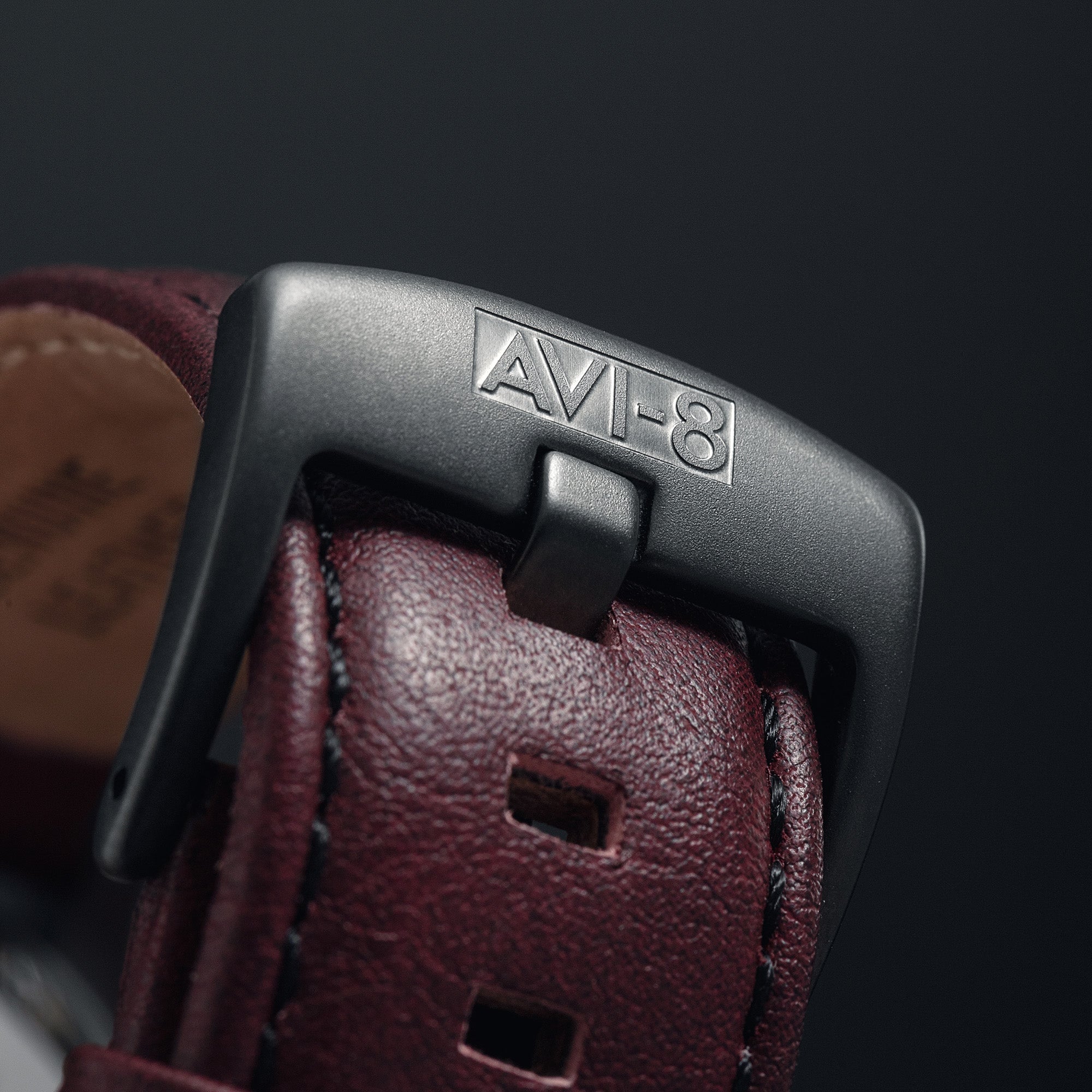 AVI-8 Hawker Hurricane Classic Chronograph Blood Red Av 4011 0S