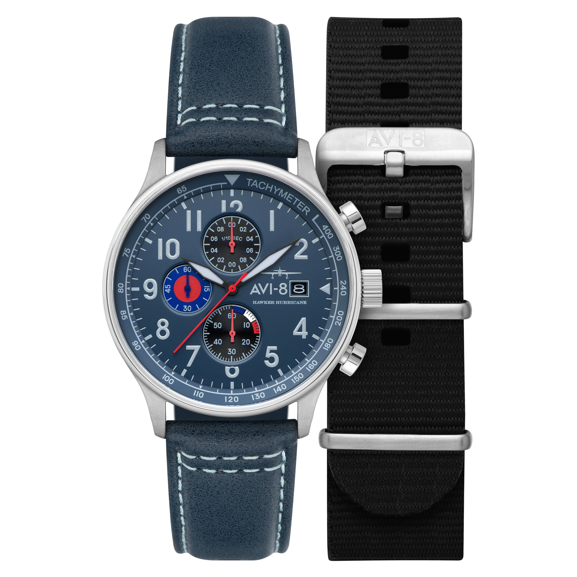 AVI-8 Classic Chronograph Opal Blue