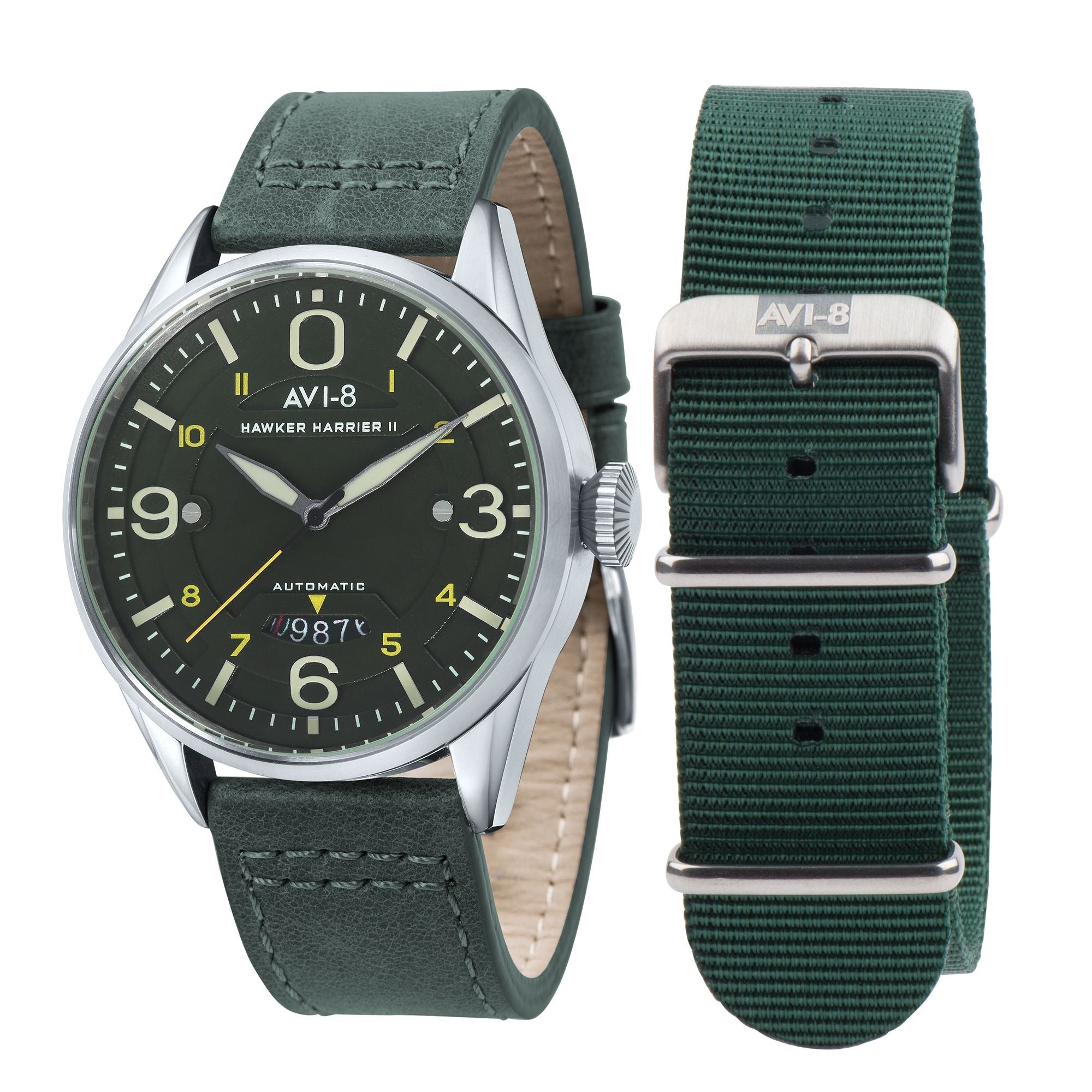 AVI-8 Turbofan Automatic Moss Green