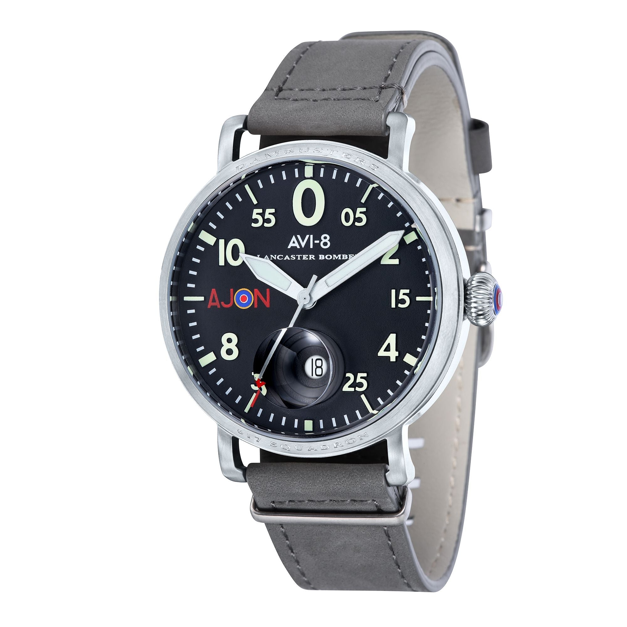 AVI-8 Dambuster Japan Quartz Gunmetal Grey