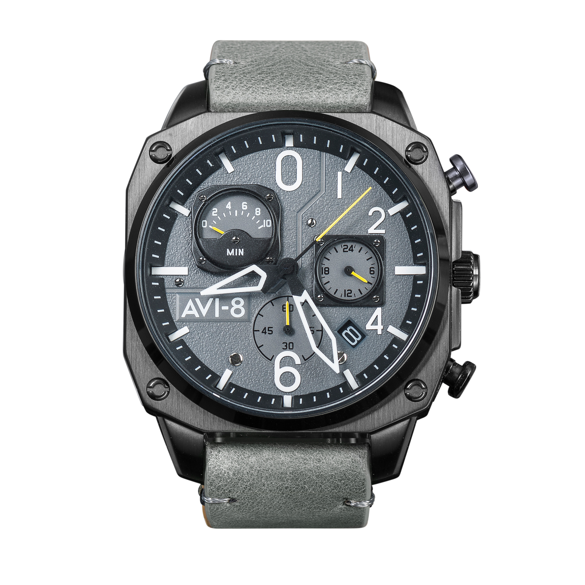 AVI-8 Retrograde Chronograph Sea Gray Men's Watch | AV-4052-03