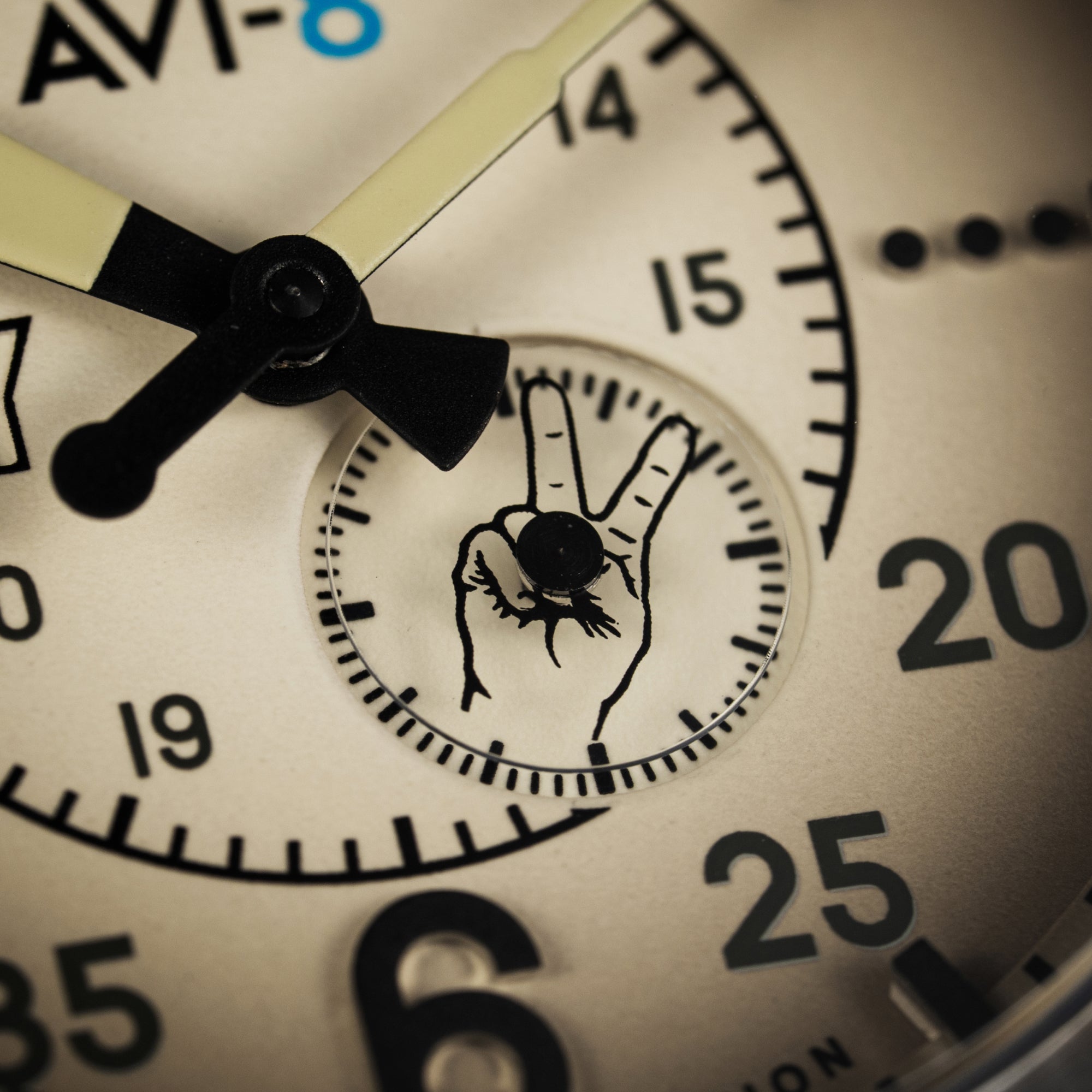 AVI-8 Type 300 Automatic Ve-Day 80Th Limited Edition Valour Canvas