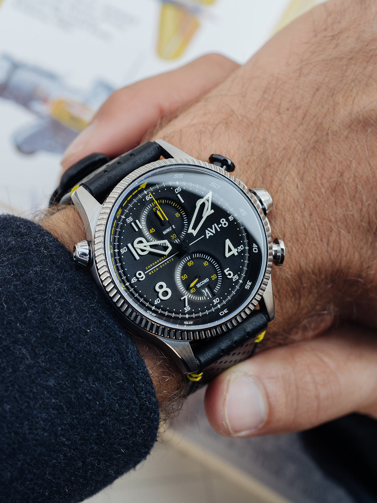 AVI-8 Duke Meca-Quartz Chronograph Halton