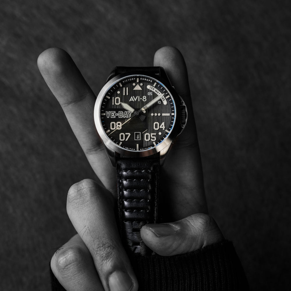 AVI-8 Patriot Automatic Ve-Day 80Th Limited Edition Victory Shadow