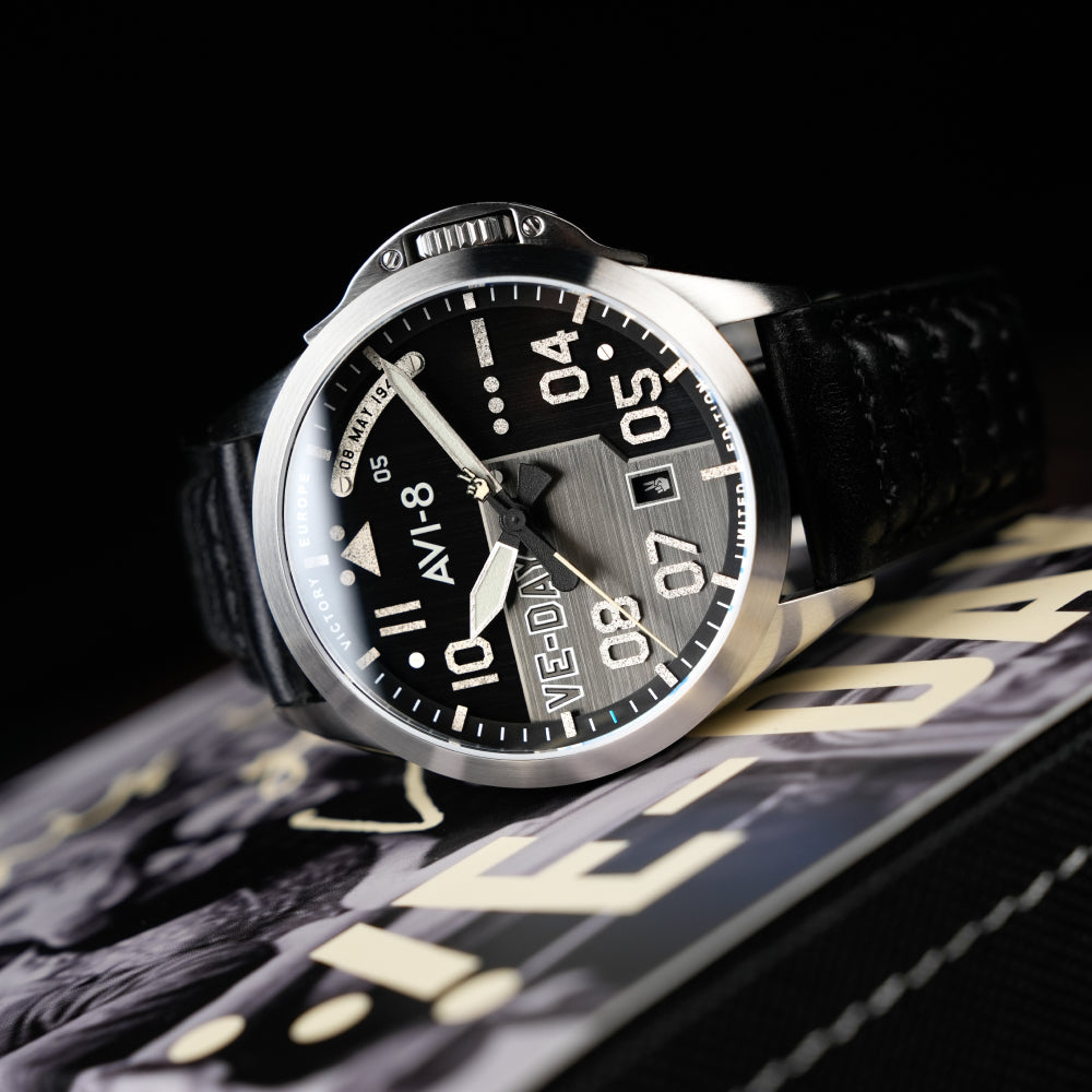 AVI-8 Patriot Automatic Ve-Day 80Th Limited Edition Victory Shadow