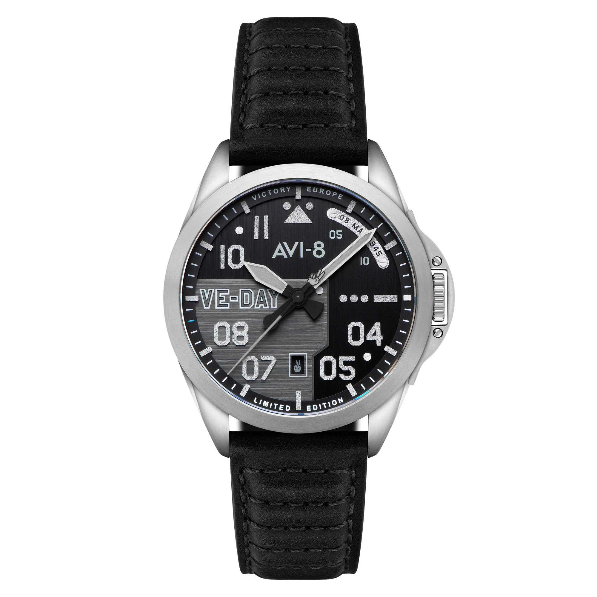 AVI-8 Patriot Automatic Ve-Day 80Th Limited Edition Victory Shadow