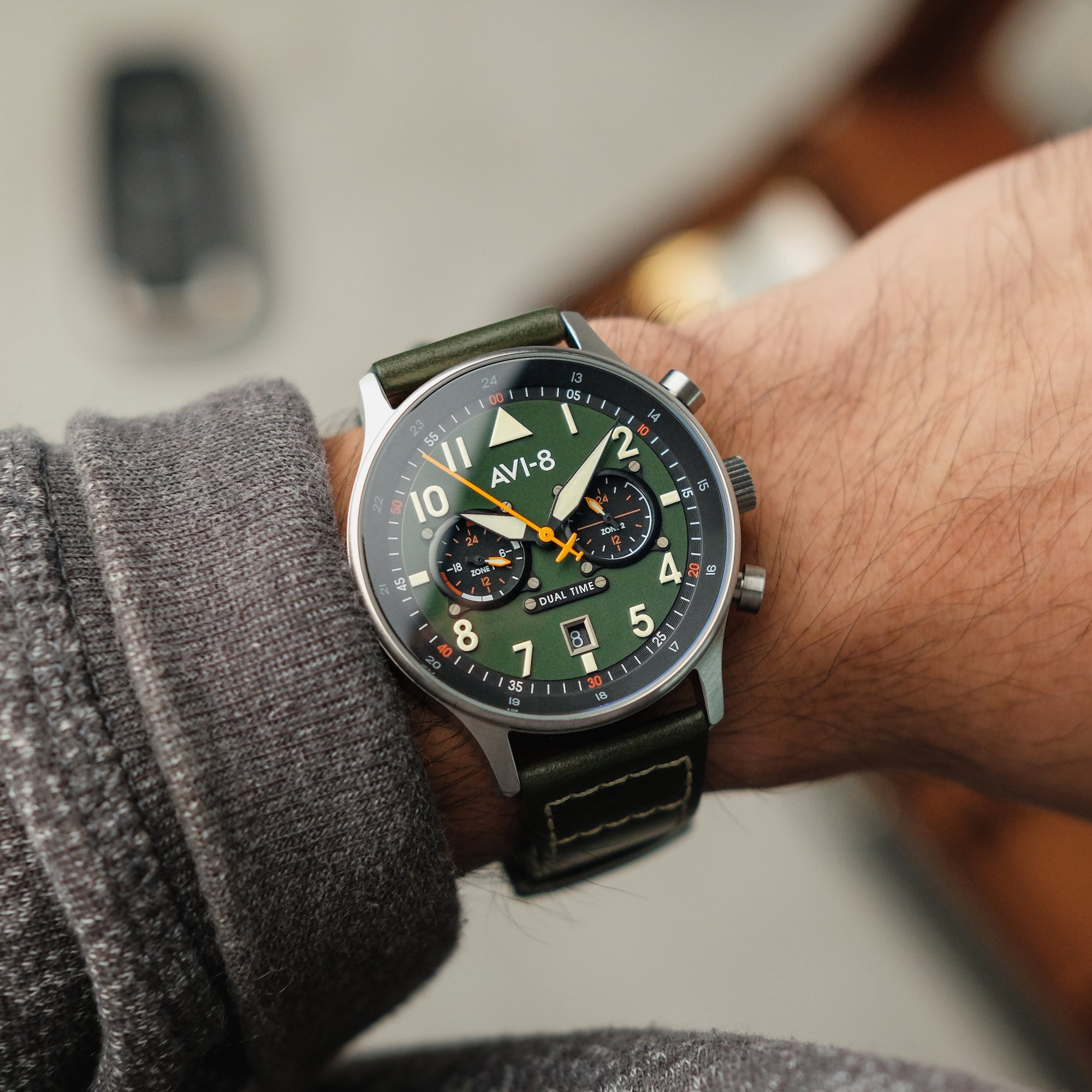 AVI-8 Carey Dual Time Merville