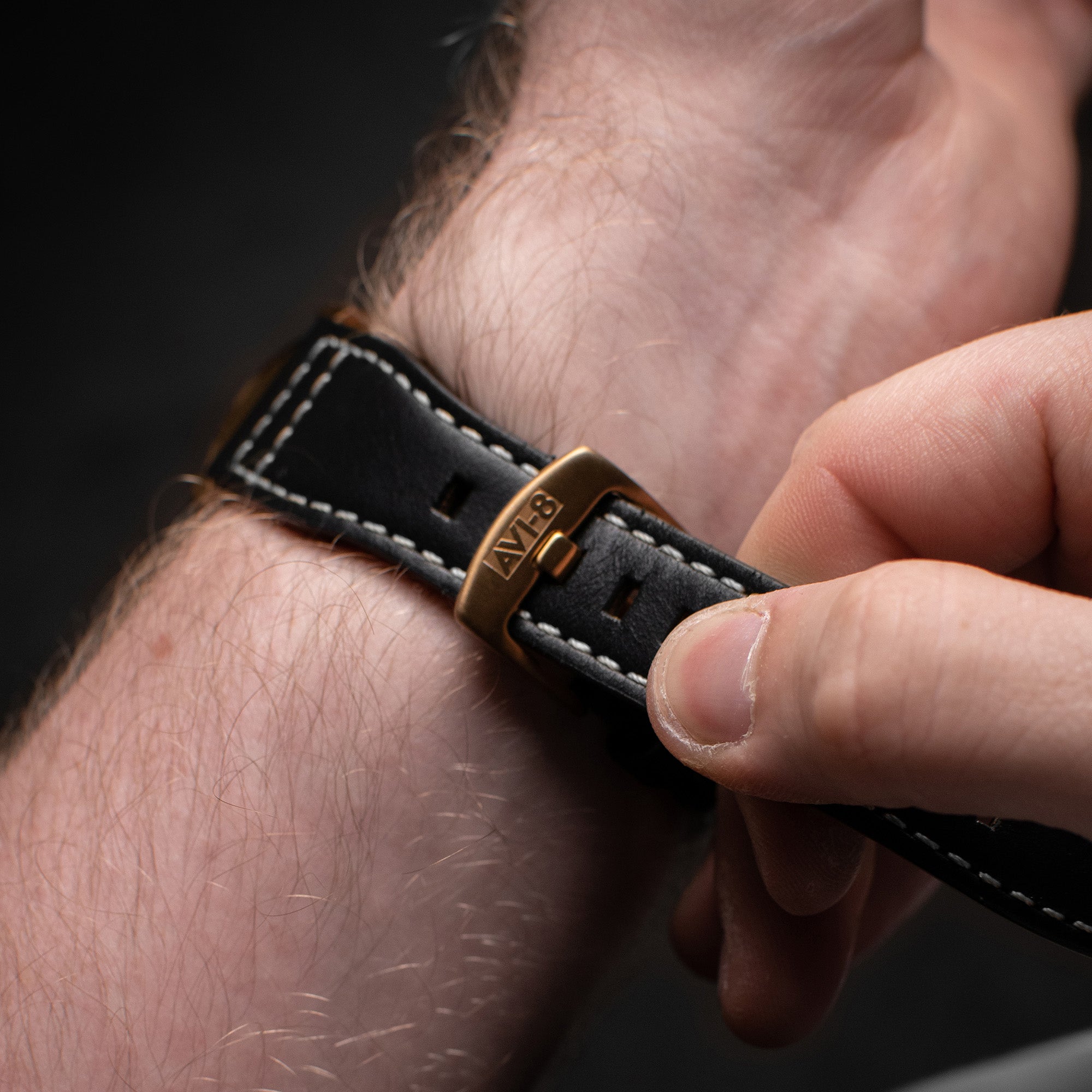 AVI-8 Lock Chronograph Void Black