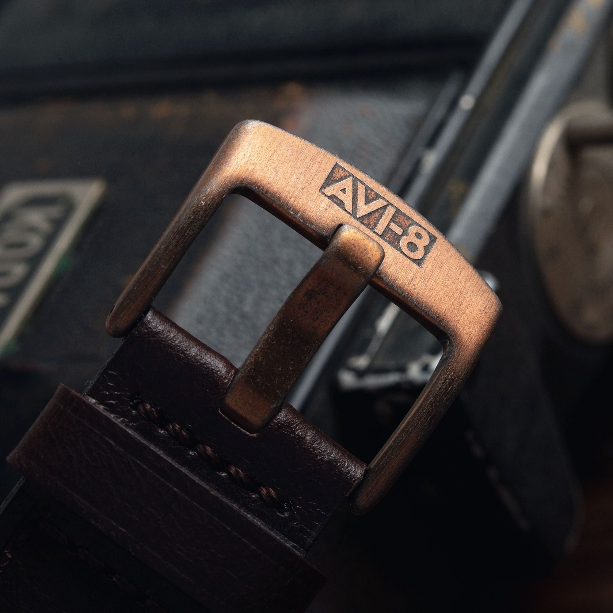 AVI-8 Smith Automatic Oxidized Bronze