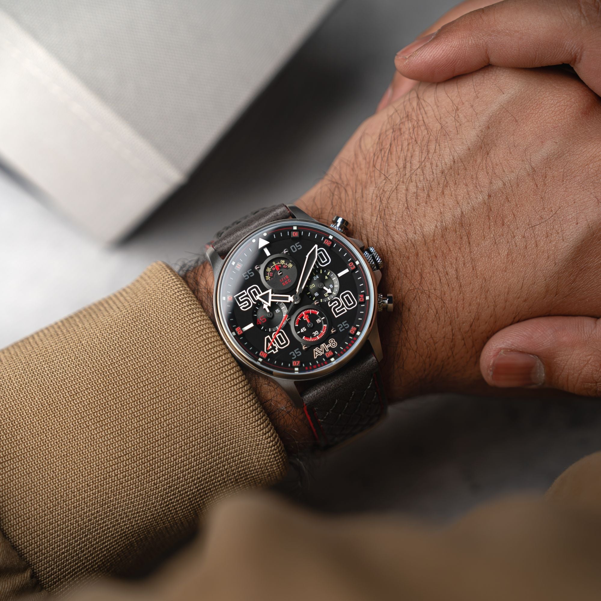 AVI-8 Coningham Chronograph Rose