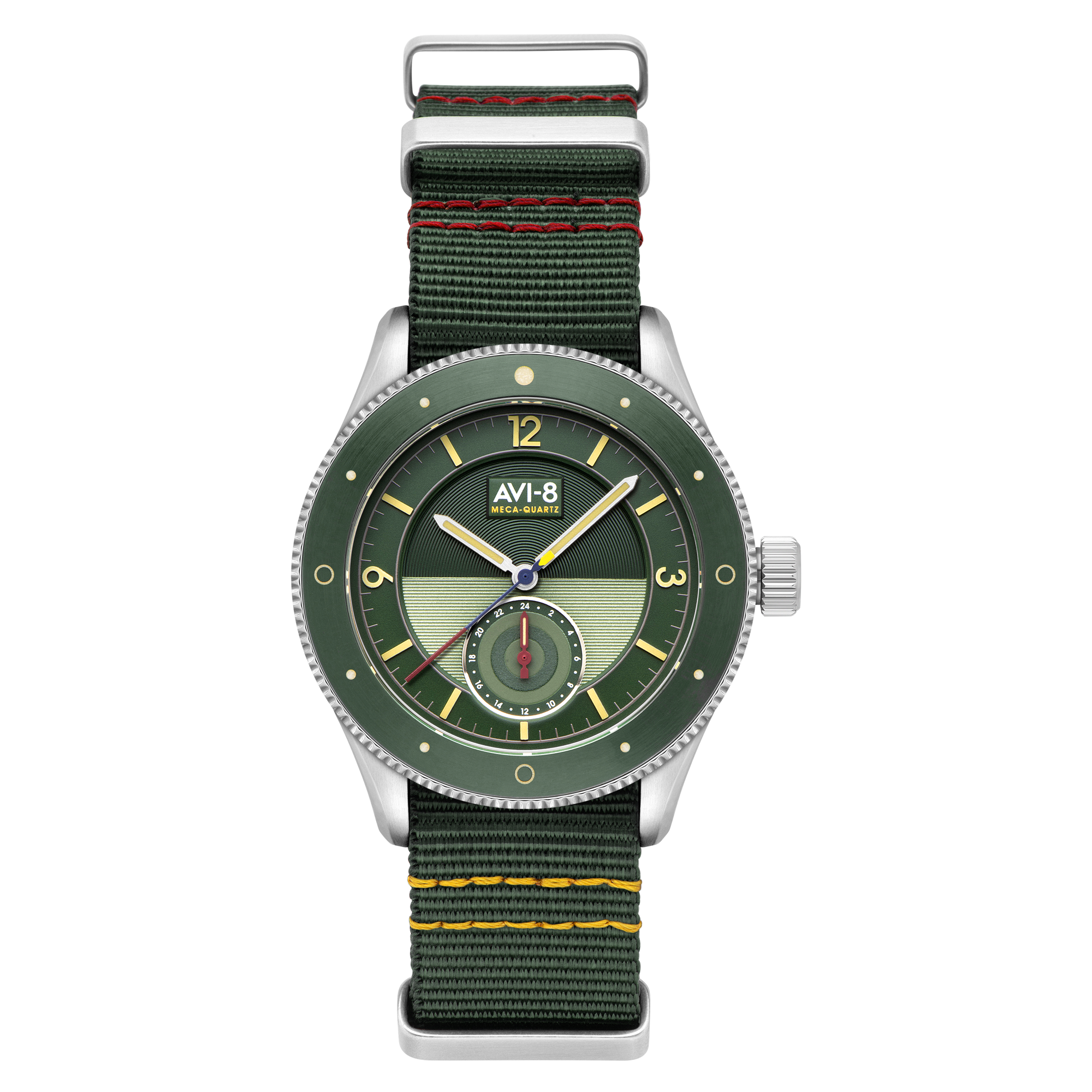 AVI-8 Airmaster Sector Meca-Quartz Vert Green