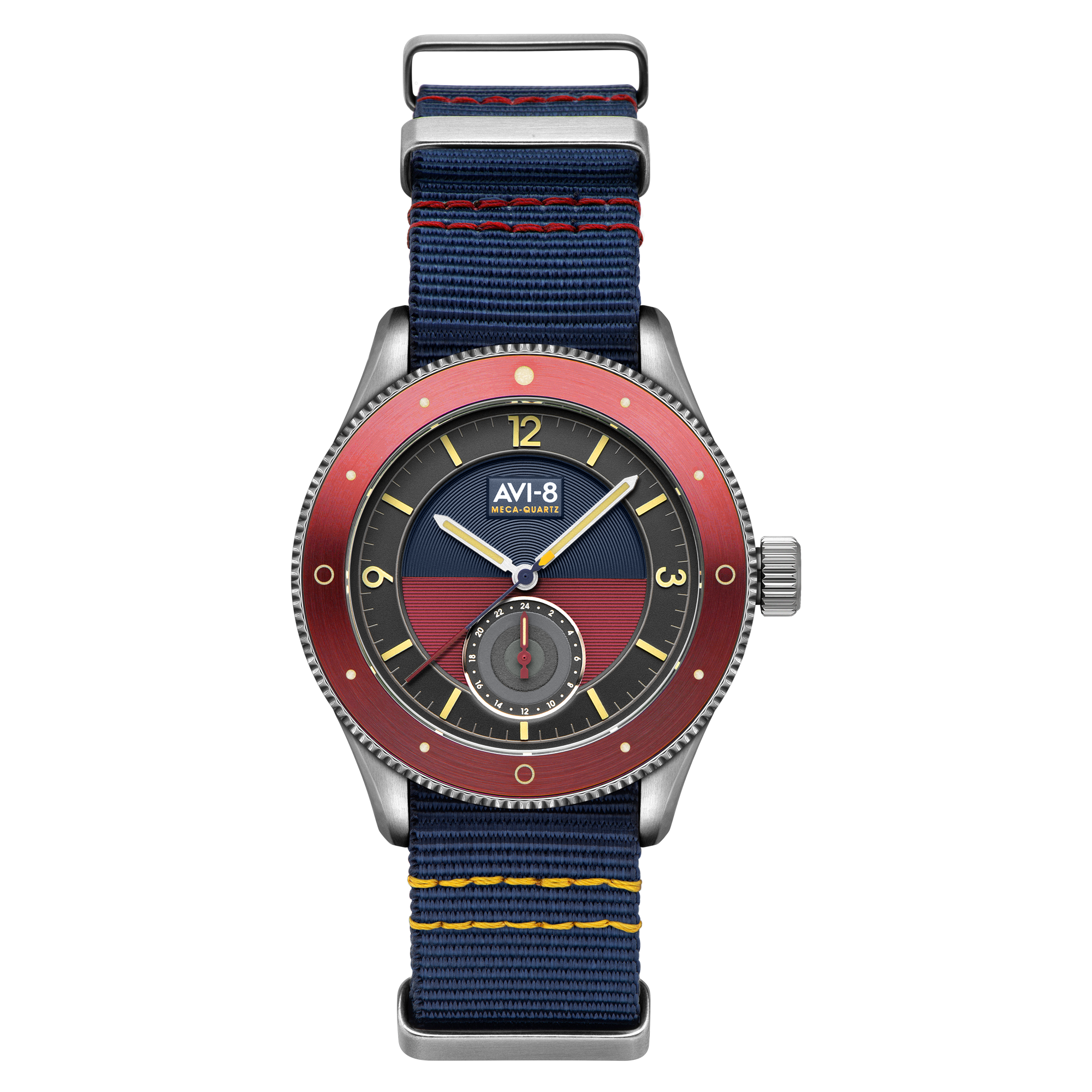 AVI-8 Airmaster Sector Meca-Quartz Navy Blue