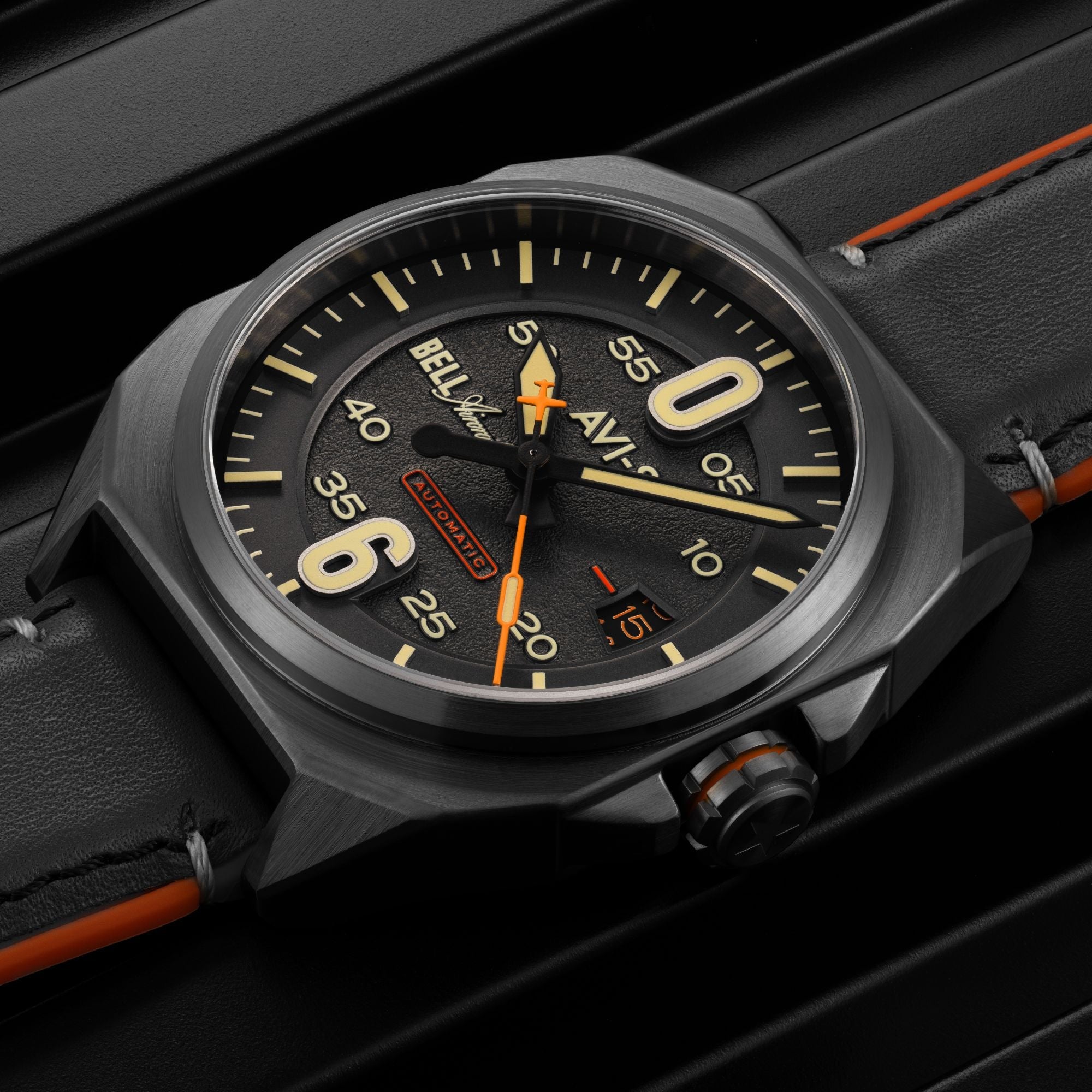 AVI-8 Machbuster Automatic Iron Grey