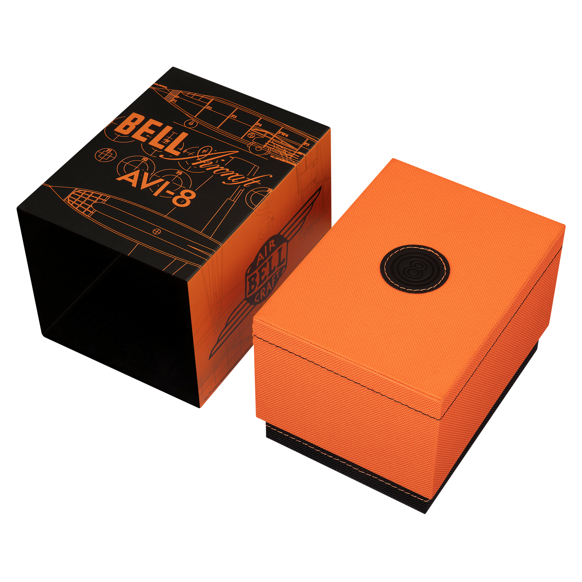 AVI-8 Machbuster Automatic Retro Orange