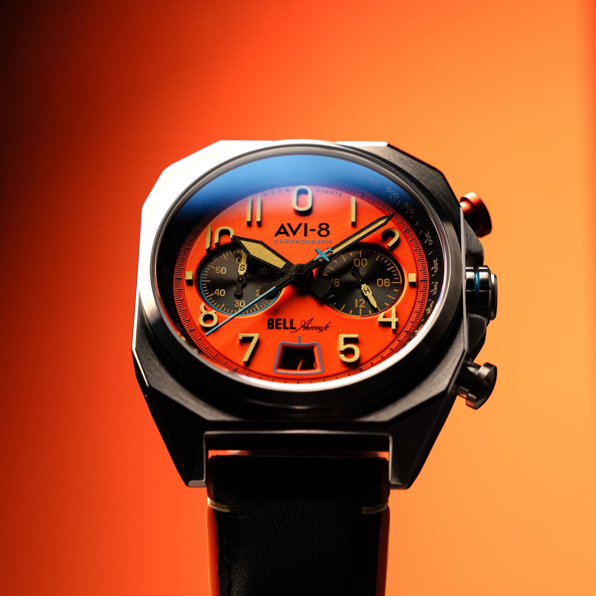 AVI-8 Machbuster Chronograph Rusty Orange
