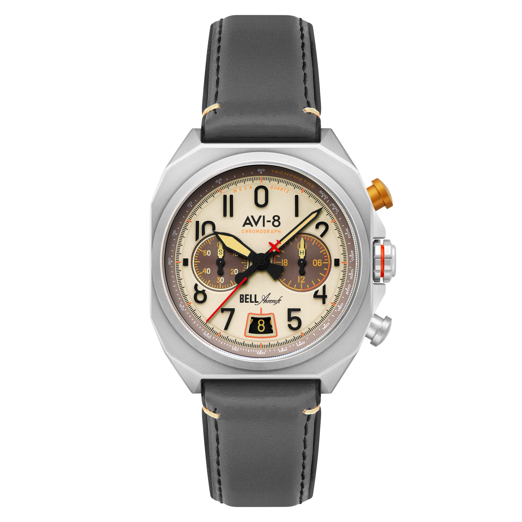 AVI-8 Bell X 1 Machbuster Chronograph Camel Brown Av 4118 03