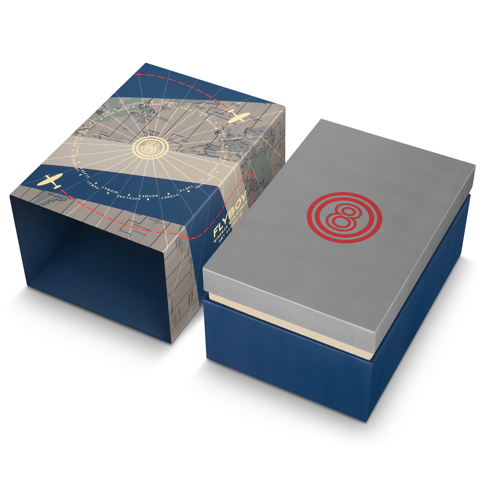 AVI-8 Wingman Worldtimer Gmt Automatic Sand Green