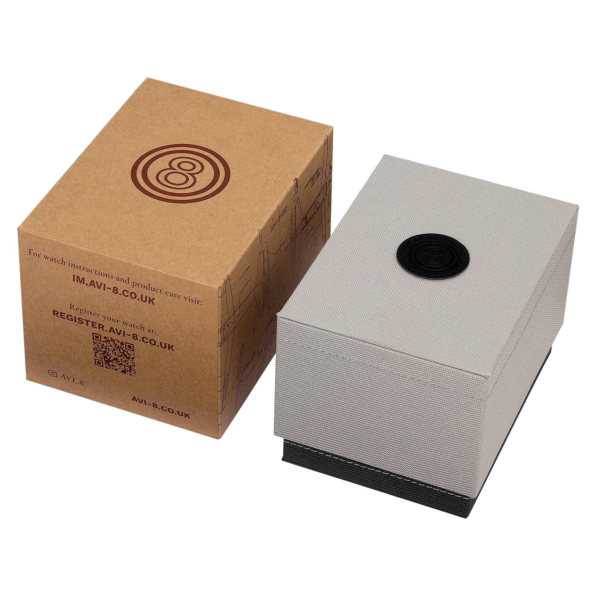 AVI-8 Hawker Hunter Atlas Gmt Automatic Devil Black Av 4122 01