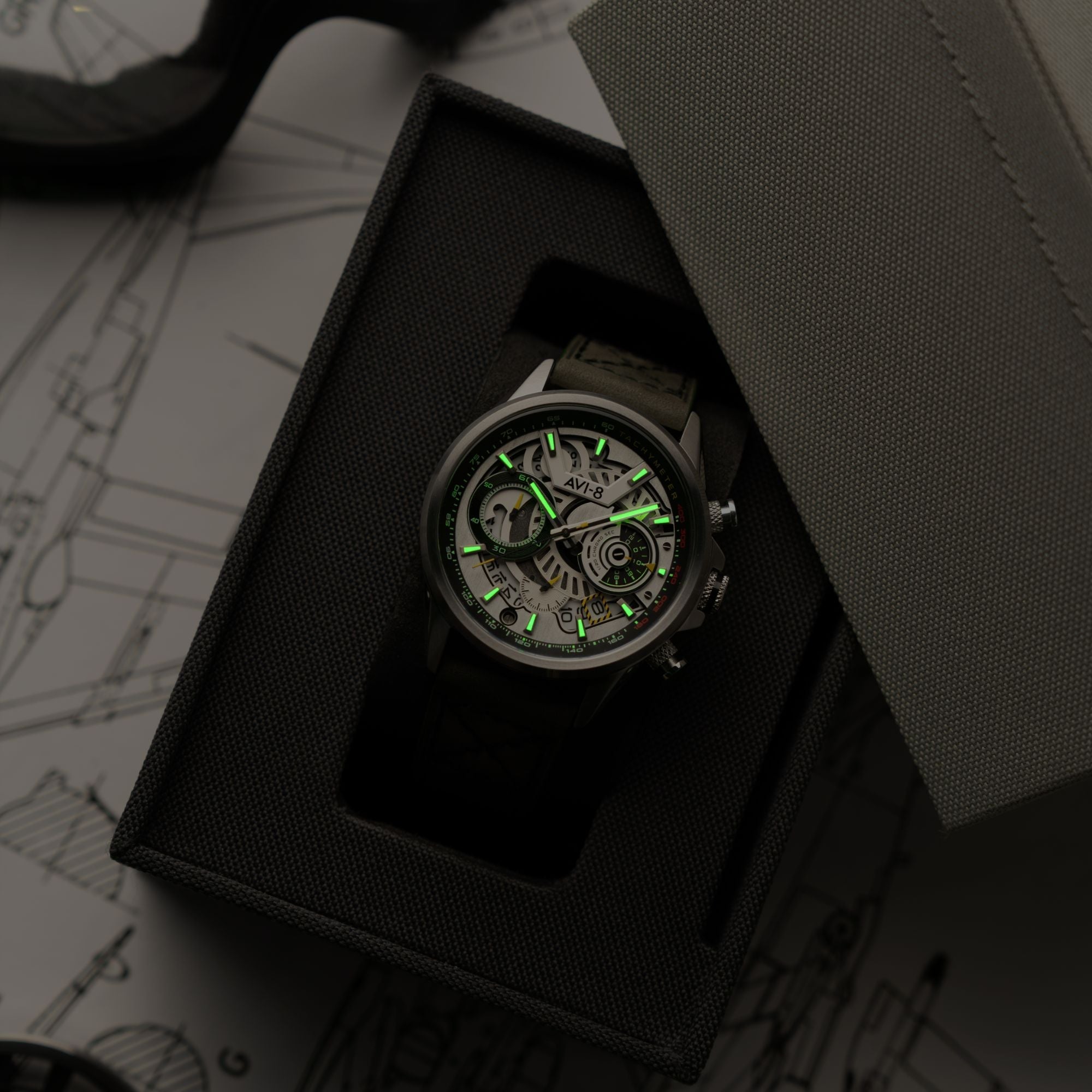 AVI-8 Matador Chronograph Storm Grey