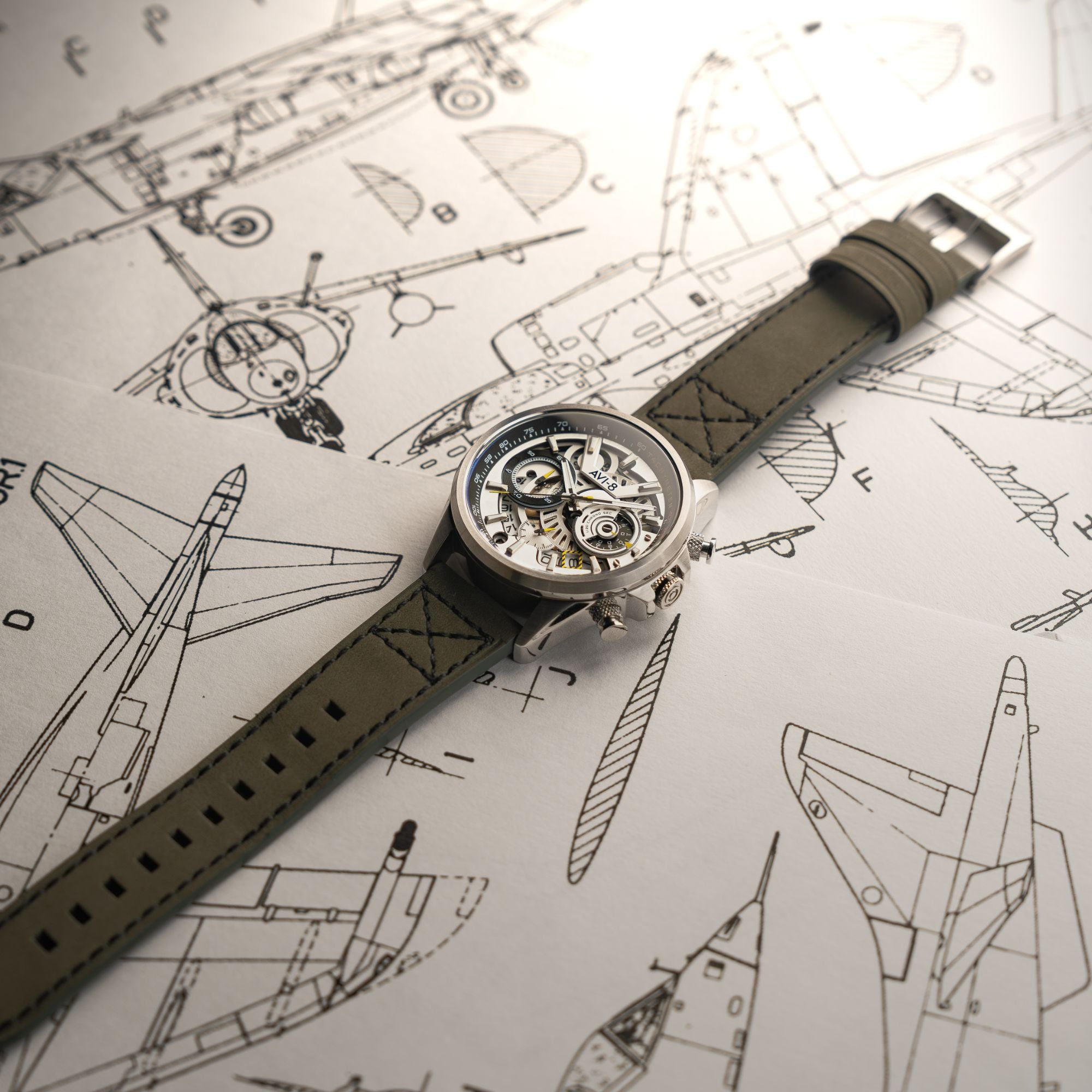 AVI-8 Matador Chronograph Storm Grey