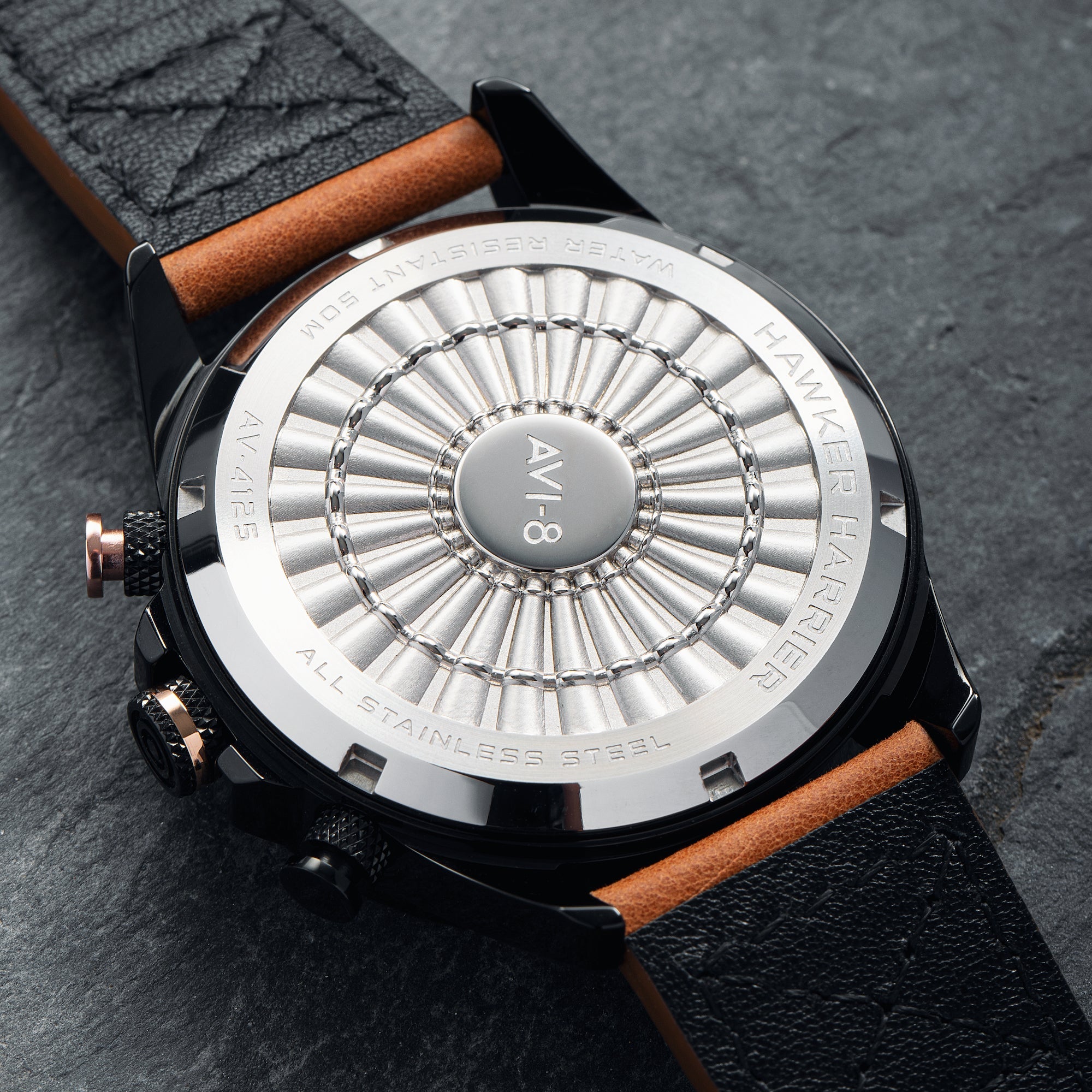 AVI-8 Hawker Harrier Matador Chronograph Desert Black Av 4125 02