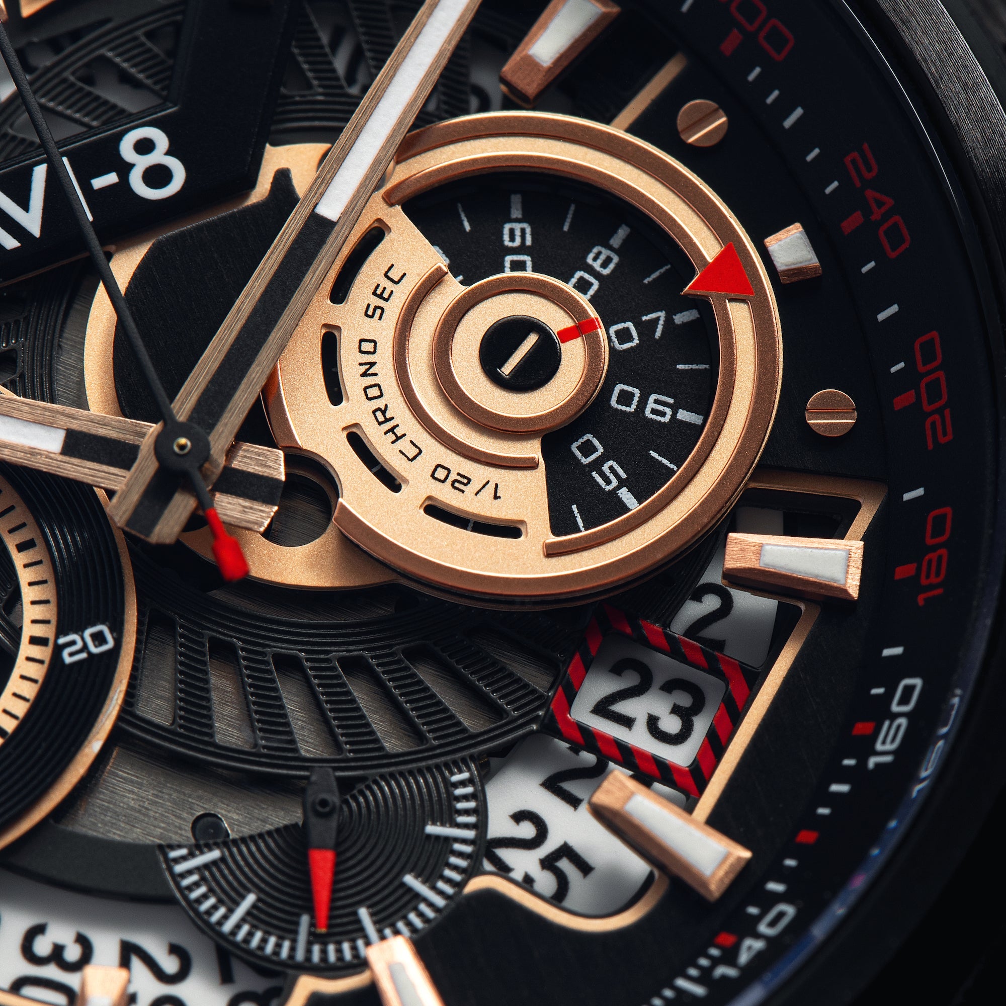 AVI-8 Hawker Harrier Matador Chronograph Desert Black Av 4125 02